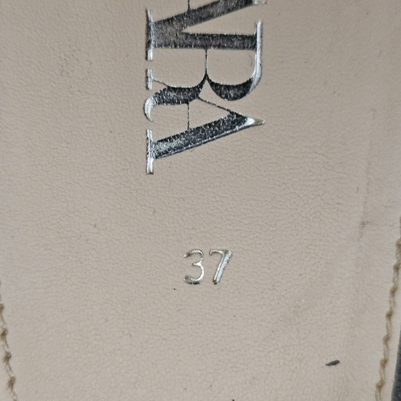 Zara Brown Woven Slip On Mules Slides With Bows Dress Shoes Women’s Size 37 6.5 - Picture 9 of 11